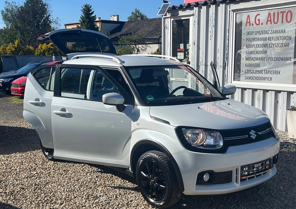 Suzuki Ignis cena 44900 przebieg: 43500, rok produkcji 2017 z Stęszew małe 379